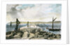 Breakwater towards the west by G.R. Sartorius