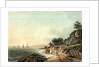 View of the Castle & bathing place at Cowes by J Hassell