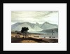 The Isle of Arran, taken near Ardrossan by William Daniell
