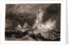 Bell Rock light house during a storm from the North East by Joseph Mallord William Turner