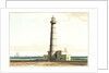 Light house on the Start, Isle of Sandy, Orkney by William Daniell