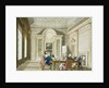 Board room of the Admiralty by Thomas Rowlandson