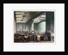 Lloyd's subscription room by Thomas Rowlandson