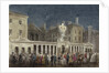 The Illumination at the Admiralty to celebrate the peace after the Crimean War by unknown