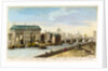 A prospect of the Custom House, and Essex Bridge, Dublin by Joseph Tudor
