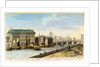A prospect of the Custom House, and Essex Bridge, Dublin by Joseph Tudor