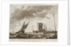 Going into the port of Flushing by B. Peters