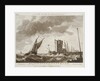 Going into the port of Flushing by B. Peters
