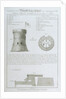 Elevation & lan of Martello Tower Corsica, and a Profile of the Eighteen Pounder mounted on its Carriage & Slide From original drawings taken on the Spot in the possession of I MacArthur Esqr by James Fittler