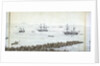 Panoramic view of Naples by Antonio Senape