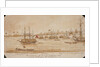 The Anchorage off the Town of Bonny river sixteen miles from the Entrance by P.M. G.