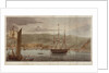 View of the harbour and town of Valparaiso by J. Searle