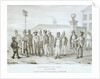 A Government Jail Gang. Sydney N.S Wales by Augustus Earle