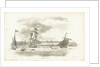 Greenwich Hospital in the distance, with the 'Augusta', royal yacht, 5 April 1795 by Nicholas Pocock
