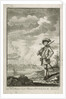 Capt. Hen Morgan before Panama wh. he took from the Spaniards. Plate to Johnson's History of Highwaymen 1734 by J. Nicholls