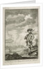 Capt. Hen Morgan before Panama wh. he took from the Spaniards. Plate to Johnson's History of Highwaymen 1734 by J. Nicholls