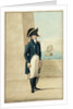 Captain (Alexander Ball?) wearing the uniform of 1795-1812 by Antonio Grech