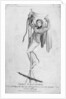 John Crawford, Nailing the Flag to the Main top gallant mast head by H. S. Kirby
