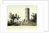 Nelson's Tower, Forres by William Daniell