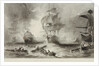 The Battle of the Nile, 1798 by George Arnald