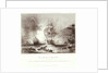 The Battle of the Nile. Presented to Greenwich Hospital by the Directors of the British Institution by George Arnald