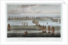 Commencement of the Battle of Trafalgar, 21 October 1805 by Thomas Whitcombe