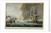 Destruction of the Danish Fleet before Copenhagen, 2 April 1801 by Thomas Whitcombe