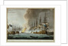 Destruction of the Danish Fleet before Copenhagen, 2 April 1801 by Thomas Whitcombe