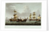 Lord Hotham's Action, 14 March 1795 by Thomas Whitcombe