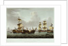 Lord Hotham's Action, 14 March 1795 by Thomas Whitcombe