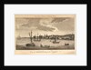 View of Greenwich from Deptford. Engraved for Harrison's History of London. by unknown