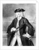 The Honble William Rowley Esqr. Vice Admiral of the Blue and Commander in chief of his Majesty's Fleet in the Mediterranean 1745 by Arnulphy