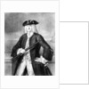 The Honble William Rowley Esqr. Vice Admiral of the Blue and Commander in chief of his Majesty's Fleet in the Mediterranean 1745 by Arnulphy