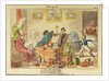 Fitting out Master William Blockhead by George Cruikshank