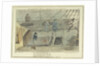 Midshipman Blockhead, Master B on the Middle Watch, cold blows the wind & the rain's coming on by George Cruikshank
