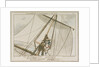 Midshipman Blockhead, Mr B mastheaded or enjoying the fresh air for the 304th time by George Cruikshank