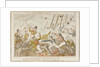Midshipman Blockhead, Mr B seeking the Bubble reputation by George Cruikshank