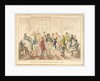 Midshipman Blockhead, Waiting room at the Admiralty by George Cruikshank