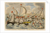 The Coffin Expedition or Boney's Invincible Armada Half Seas Over by S.W. Fores
