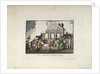 Scene at the Back of Covent garten Bow street by unknown