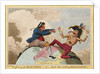Fighting for the Dunghill, or, Jack Tar Setting Buonaparte by James Gillray