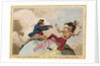 Fighting for the Dunghill, or, Jack Tar Setting Buonaparte by James Gillray