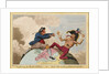 Fighting for the Dunghill, or, Jack Tar Setting Buonaparte by James Gillray