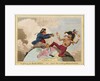 Fighting for the Dunghill, or, Jack Tar Setting Buonaparte by James Gillray