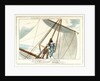 Midshipman Blockhead, Mr B, mastheaded or enjoying the fresh air for the 304th time by George Cruikshank