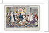 Midshipman Blockhead, Mr B Promoted to Lieut & first putting on his uniform by George Cruikshank
