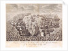 Engagement between the British Fleet and the Spanish Armada, off the Isle of Wight, 25th July 1588 by Johann Eberhard Ihle
