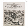 Sir Francis Drake at the River Plate, 11 December 1578 by Baptista Doetechum