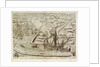 Black Galley cuts out large Spanish Cromster by Johannus Theodorus de Bry