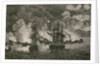 Sir Cloudesley Shovell's victory, 13 August 1704 by unknown
